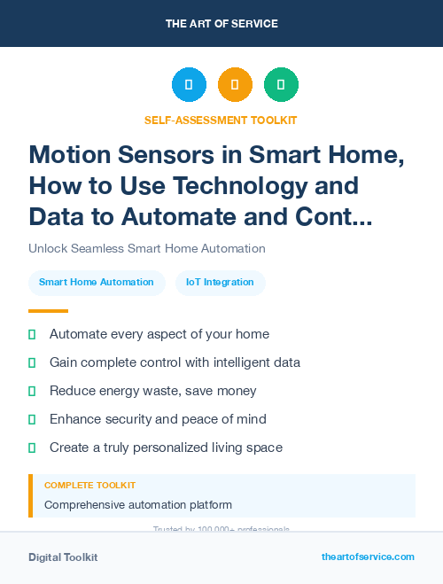Motion Sensors in Smart Home, How to Use Technology and Data to Automate and Control Your Home