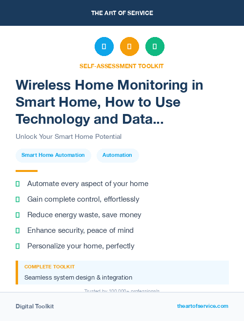 Wireless Home Monitoring in Smart Home, How to Use Technology and Data to Automate and Control Your Home