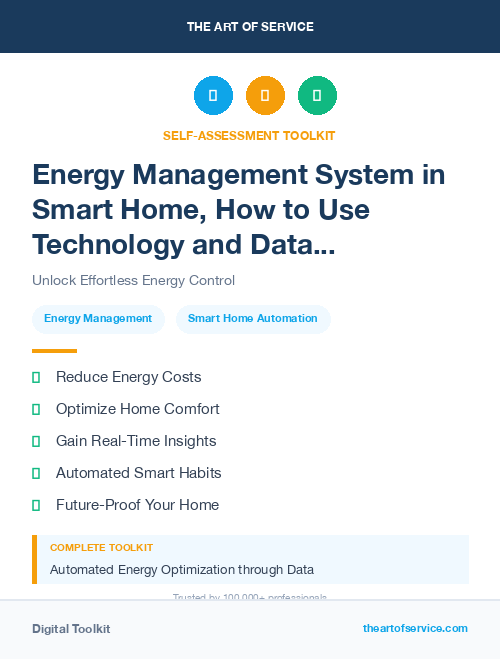 Energy Management System in Smart Home, How to Use Technology and Data to Automate and Control Your Home
