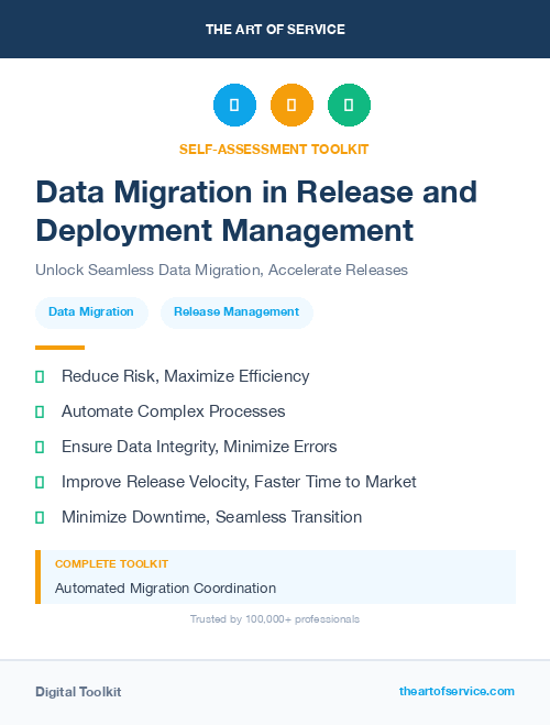 Data Migration in Release and Deployment Management