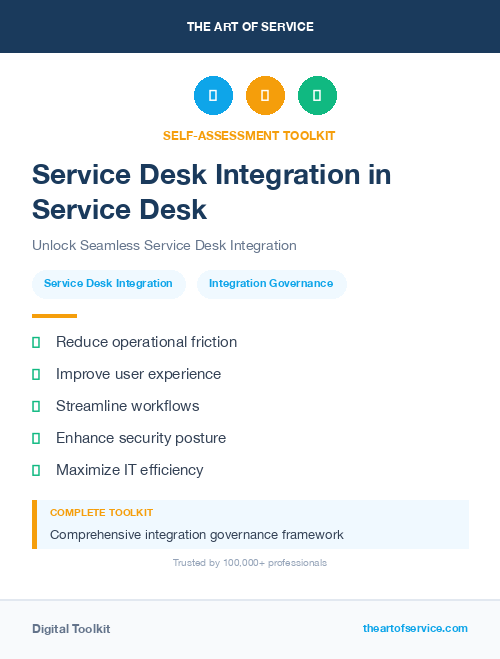 Service Desk Integration in Service Desk