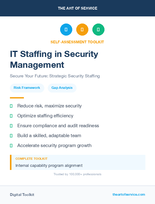 IT Staffing in Security Management
