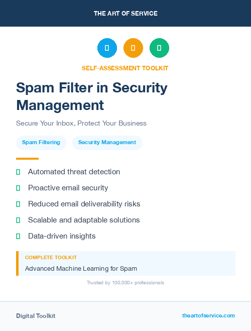 Spam Filter in Security Management