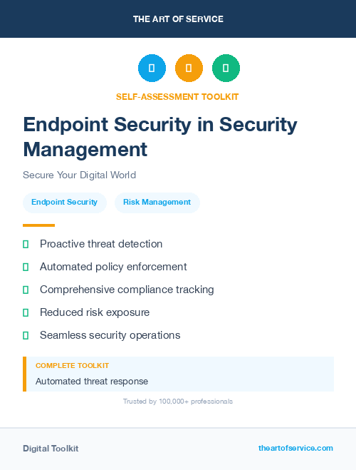 Endpoint Security in Security Management