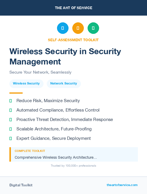 Wireless Security in Security Management