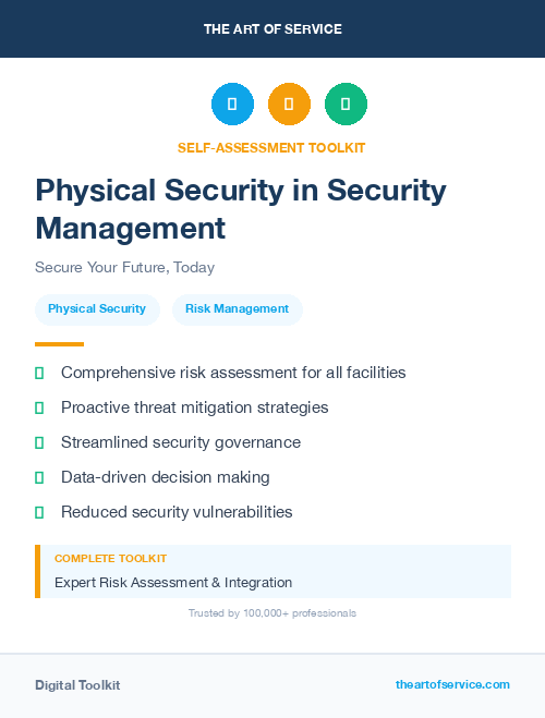 Physical Security in Security Management