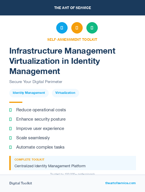 Infrastructure Management Virtualization in Identity Management