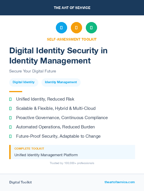 Digital Identity Security in Identity Management