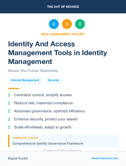 Identity And Access Management Tools in Identity Management
