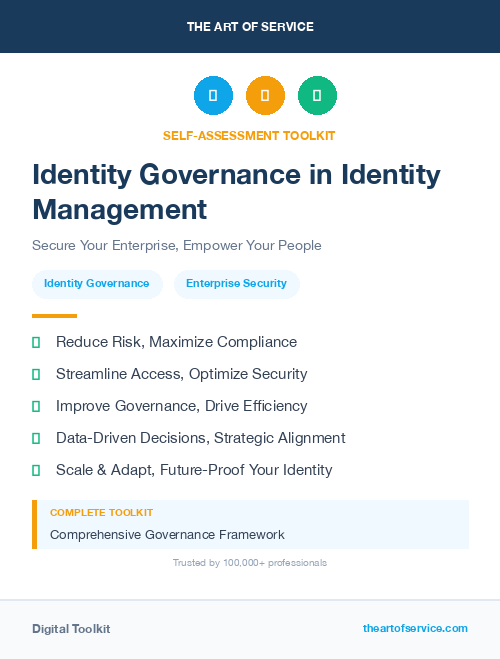 Identity Governance in Identity Management