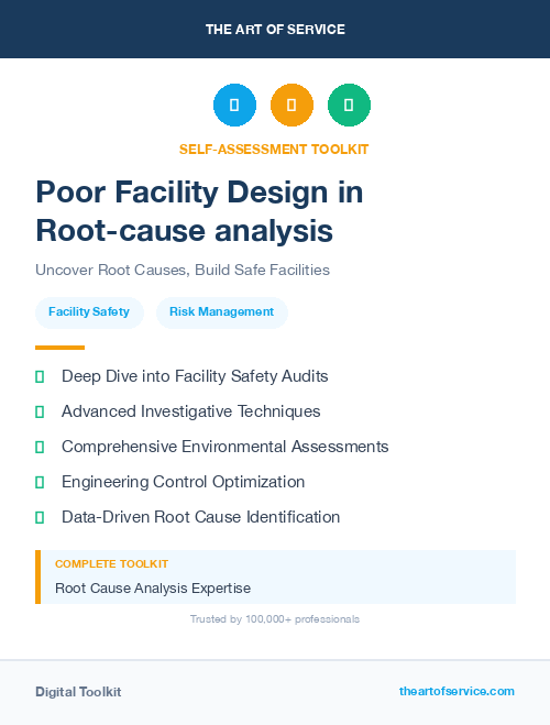 Poor Facility Design in Root-cause analysis