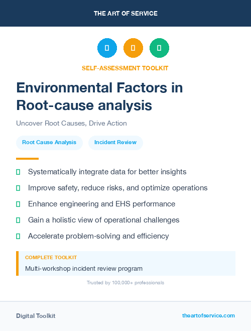 Environmental Factors in Root-cause analysis