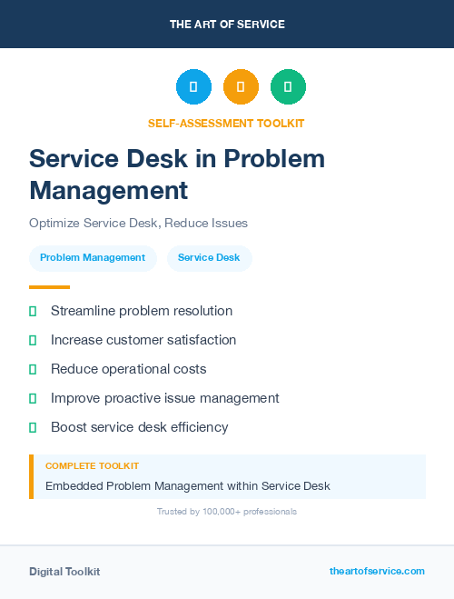 Service Desk in Problem Management