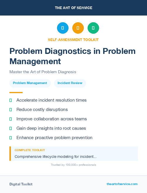 Problem Diagnostics in Problem Management