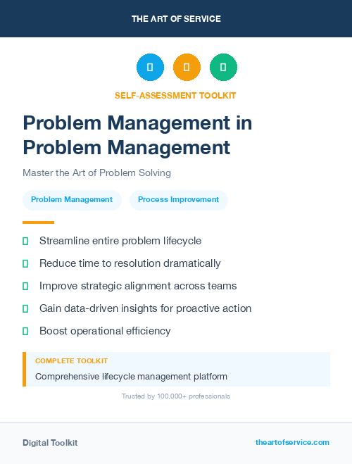 Problem Management in Problem Management