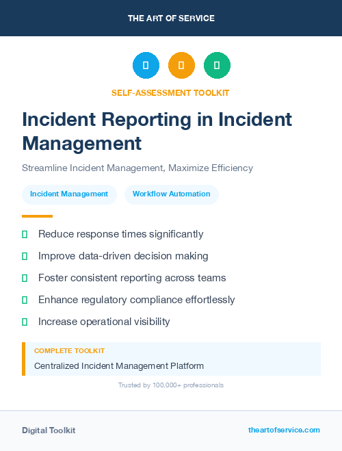 Incident Reporting in Incident Management