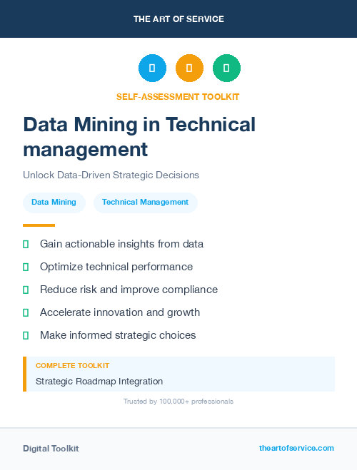 Data Mining in Technical management