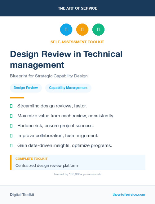 Design Review in Technical management