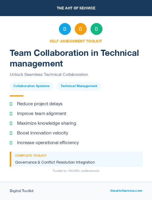 Team Collaboration in Technical management