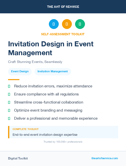 Invitation Design in Event Management