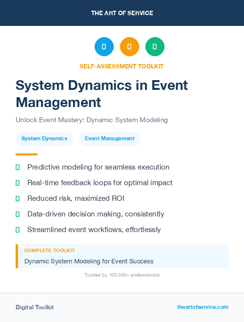 System Dynamics in Event Management