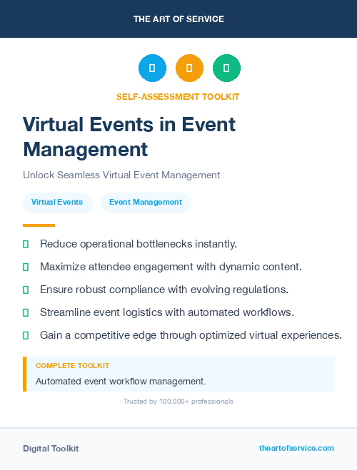 Virtual Events in Event Management
