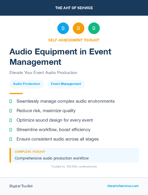 Audio Equipment in Event Management
