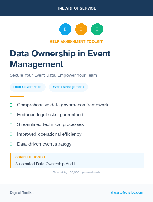 Data Ownership in Event Management