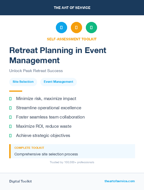 Retreat Planning in Event Management