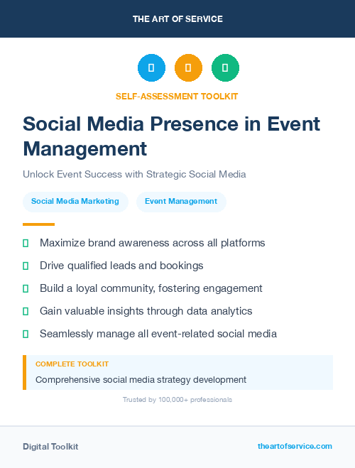 Social Media Presence in Event Management