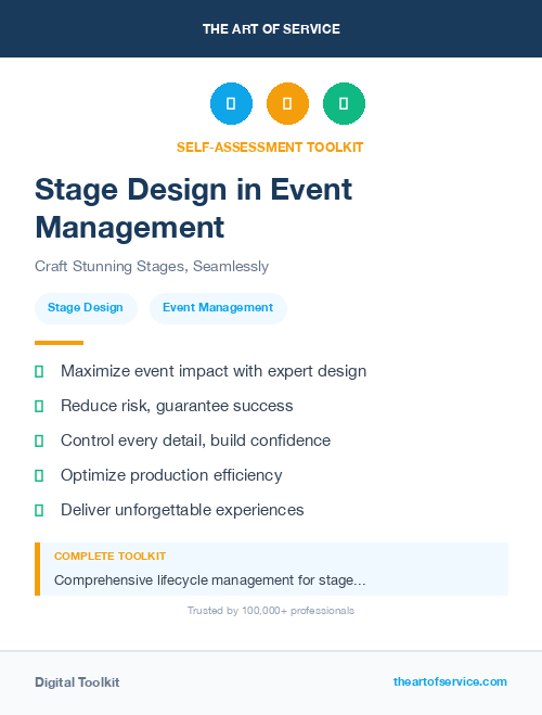 Stage Design in Event Management