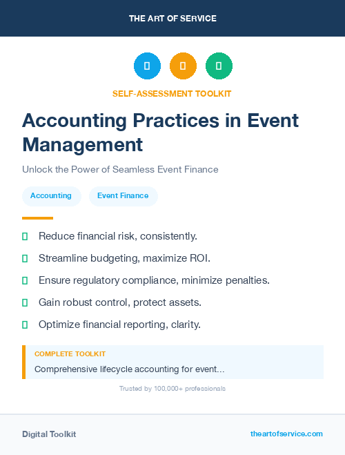 Accounting Practices in Event Management