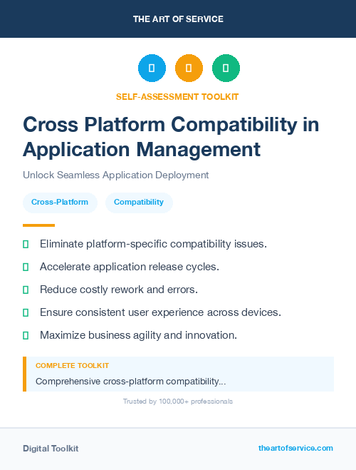 Cross Platform Compatibility in Application Management
