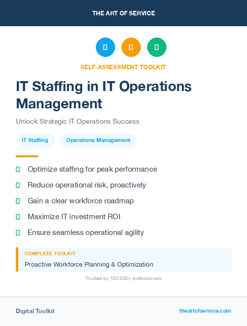 IT Staffing in IT Operations Management