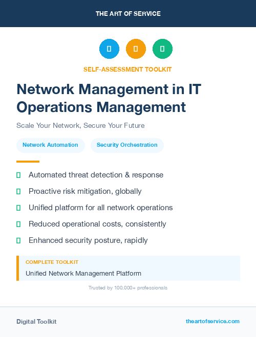 Network Management in IT Operations Management