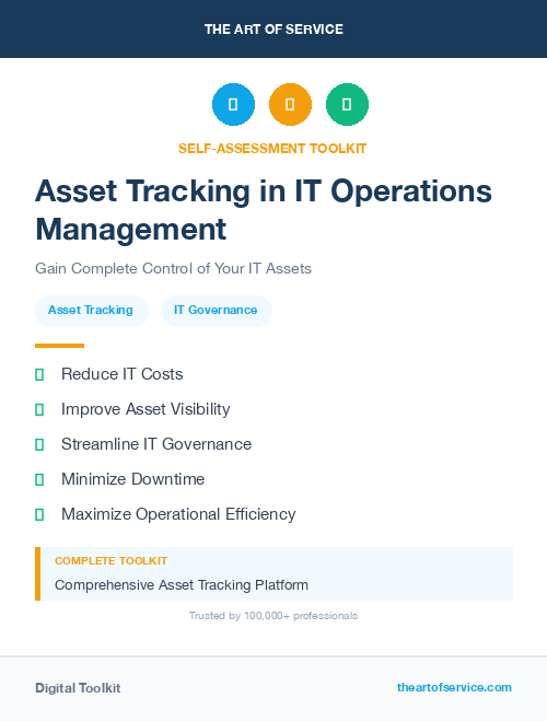 Asset Tracking in IT Operations Management