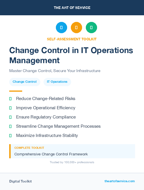 Change Control in IT Operations Management