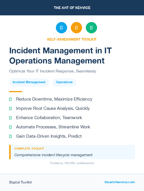 Incident Management in IT Operations Management