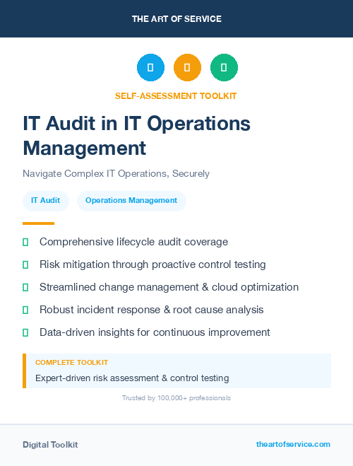 IT Audit in IT Operations Management