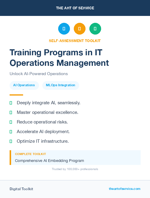 Training Programs in IT Operations Management