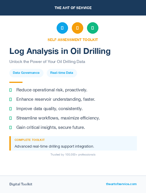 Log Analysis in Oil Drilling