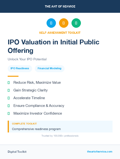 IPO Valuation in Initial Public Offering