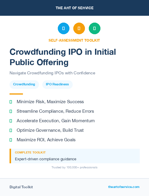 Crowdfunding IPO in Initial Public Offering