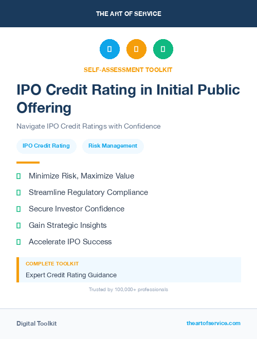 IPO Credit Rating in Initial Public Offering