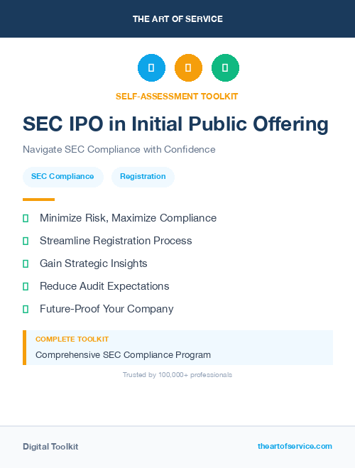 SEC IPO in Initial Public Offering