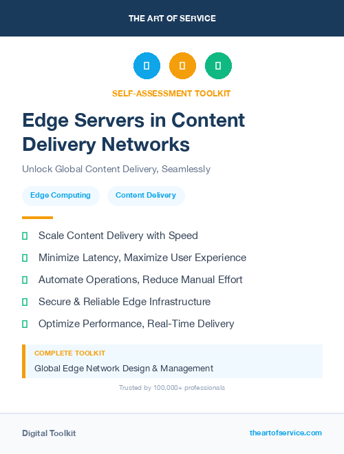 Edge Servers in Content Delivery Networks