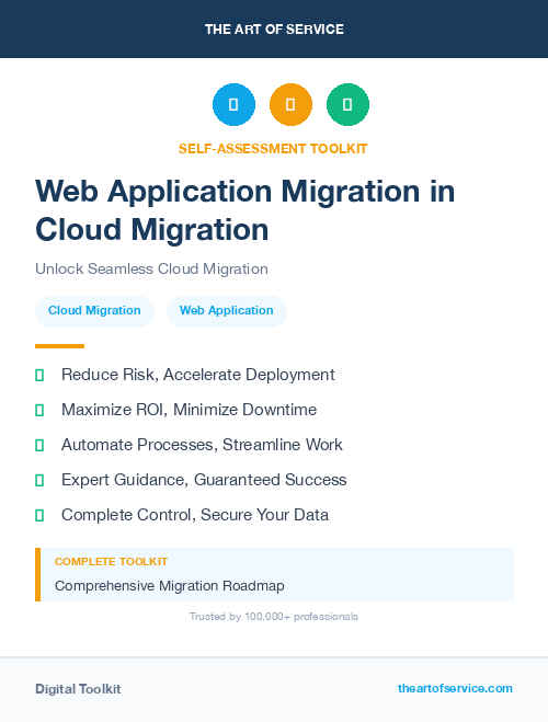 Web Application Migration in Cloud Migration