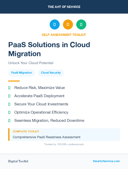 PaaS Solutions in Cloud Migration