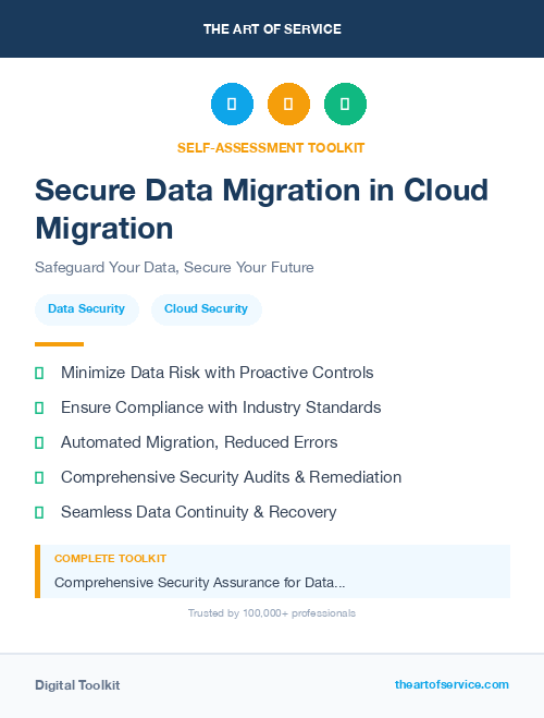Secure Data Migration in Cloud Migration