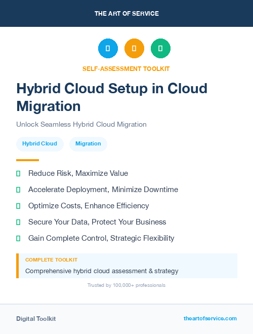 Hybrid Cloud Setup in Cloud Migration